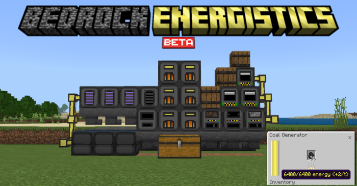 Bedrock Energistics Addon