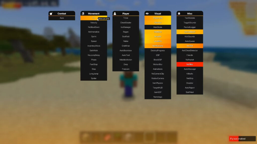 Solstice-Client-MCPE-1