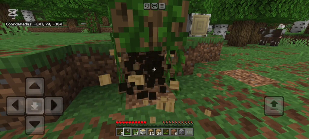 Tree-Harvester-Addon-MCPE-1