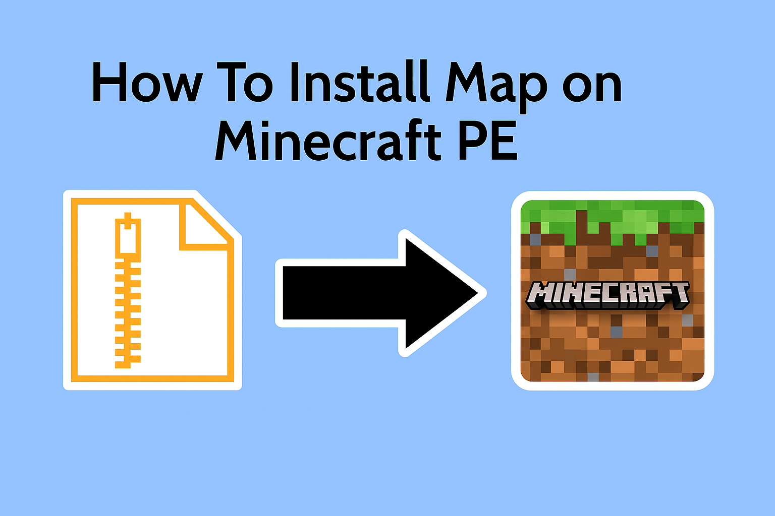 How To Install Map on Minecraft PE