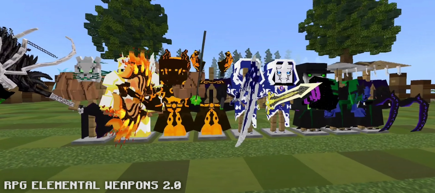 RPG ELEMENTAL WEAPONS 2.0 ADDON