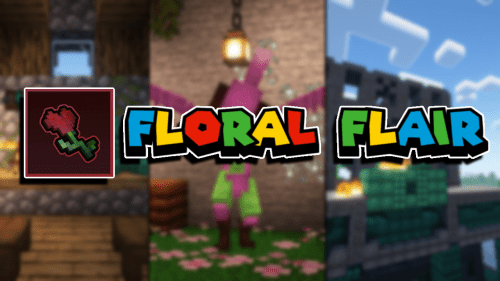 Floral Flair Addon (1.21+) | Minecraft PE Addons 1.21+ – Download NowFloral Flair Addon