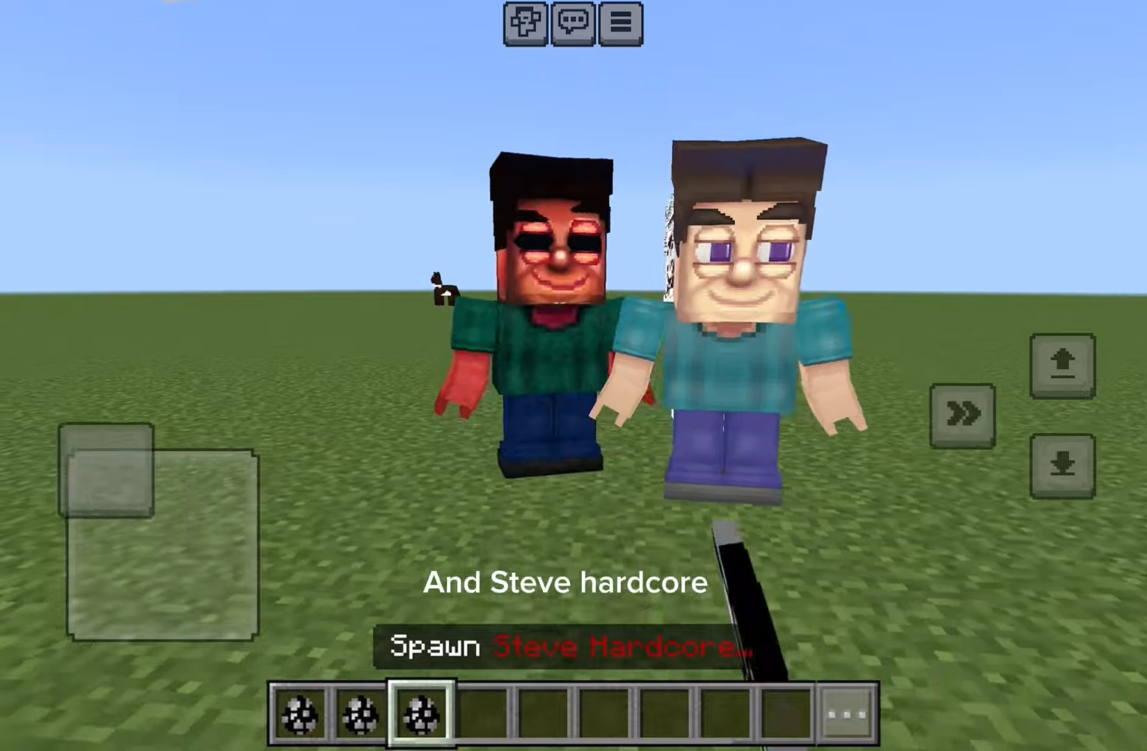 Grotesque Steve Addon
