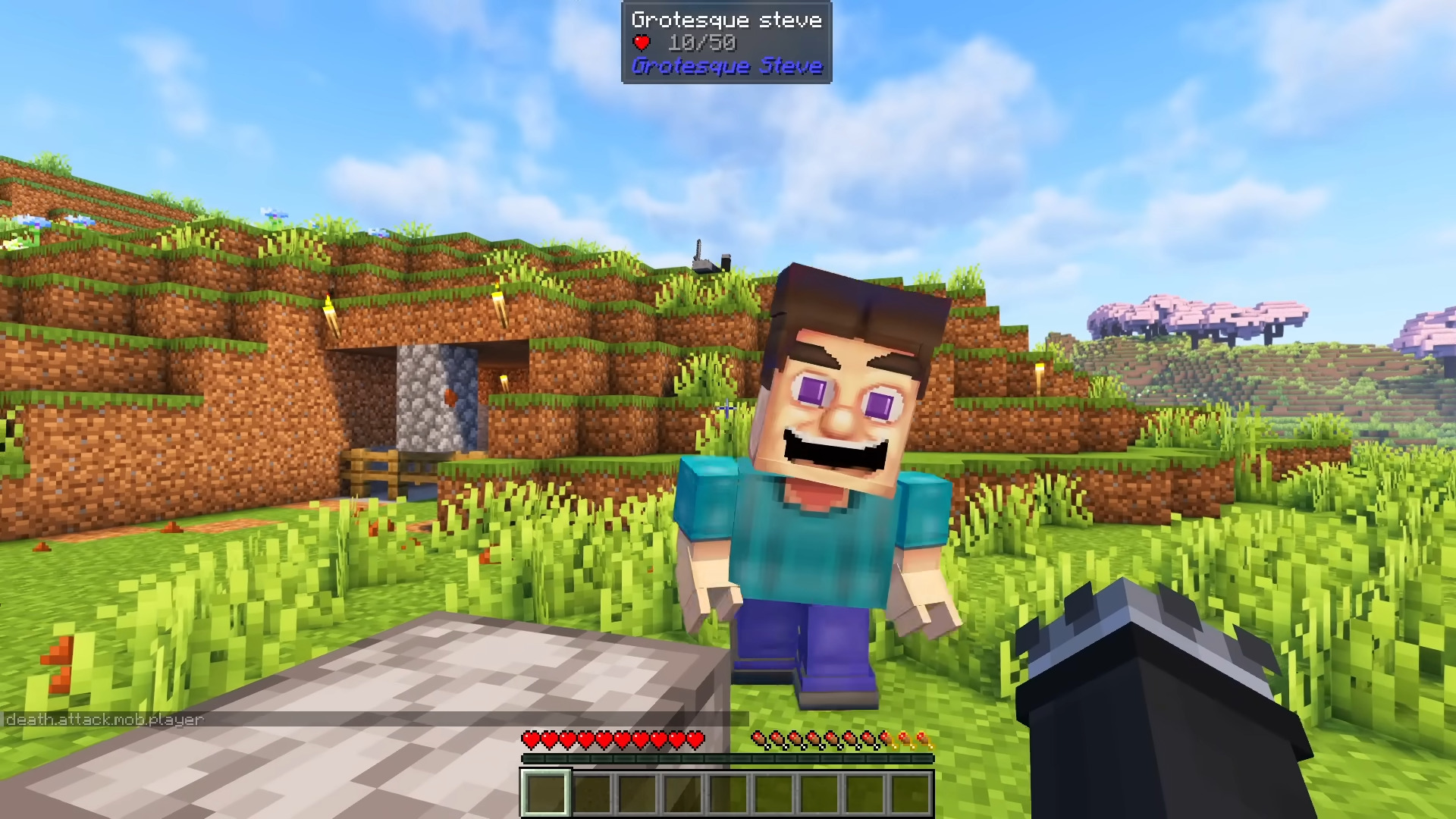 Grotesque SteveGrotesque Steve Addon Addon