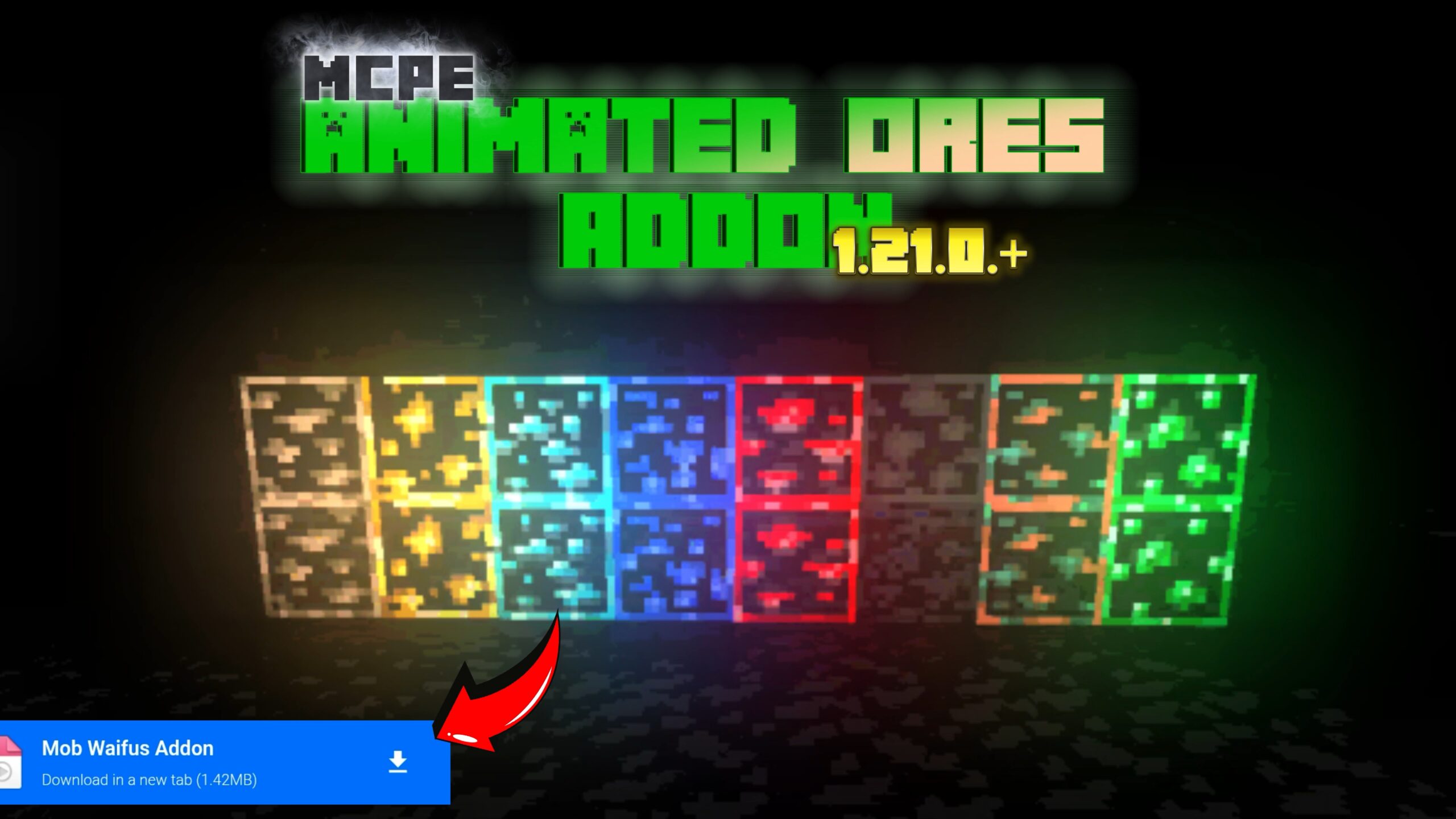 Animated Glowing Ores