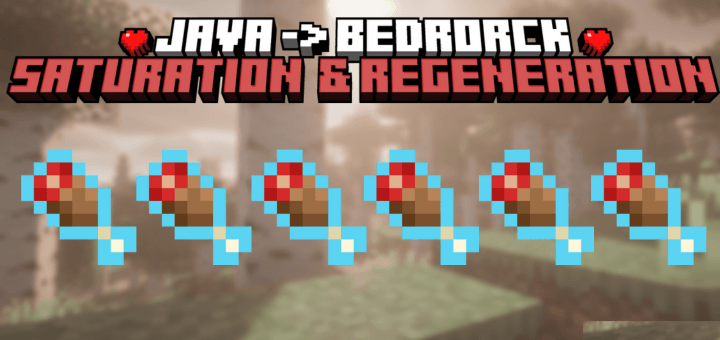 Java Saturation and Regeneration Addon