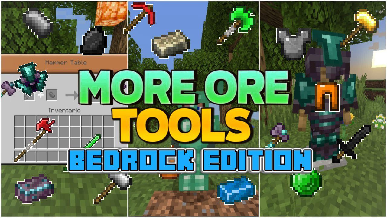 More Ores Tools Addon