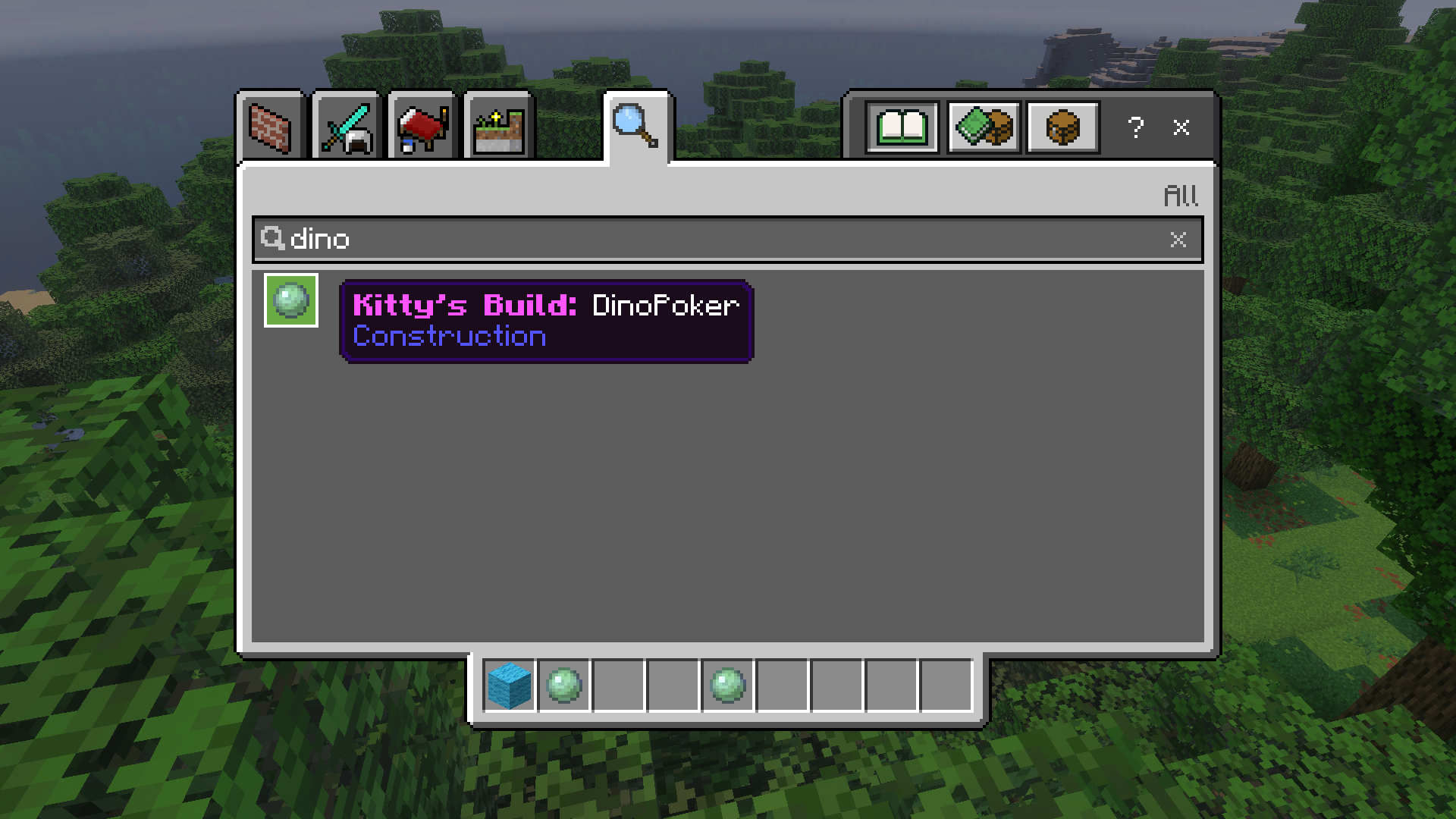 Instant Build Dino Poker Addon