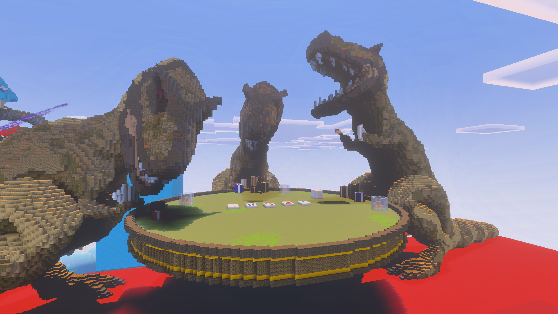 Instant Build Dino Poker Addon