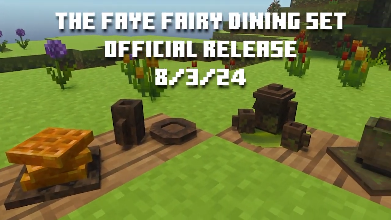 Faye Fairy Dining Set Addon