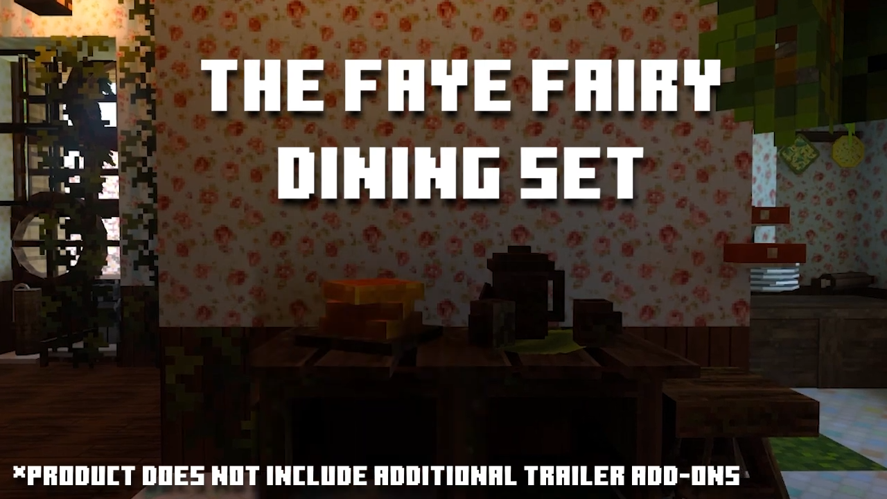 Faye Fairy Dining Set Addon
