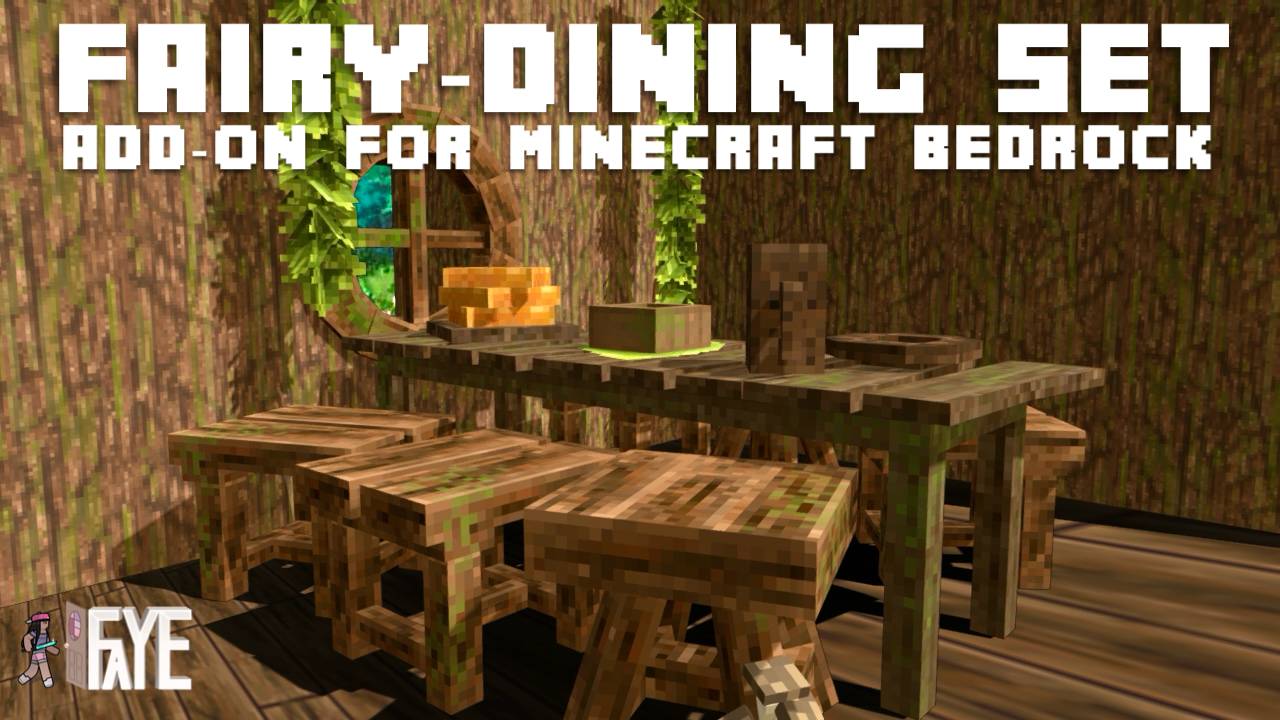 The Faye Fairy Dining Set Addon