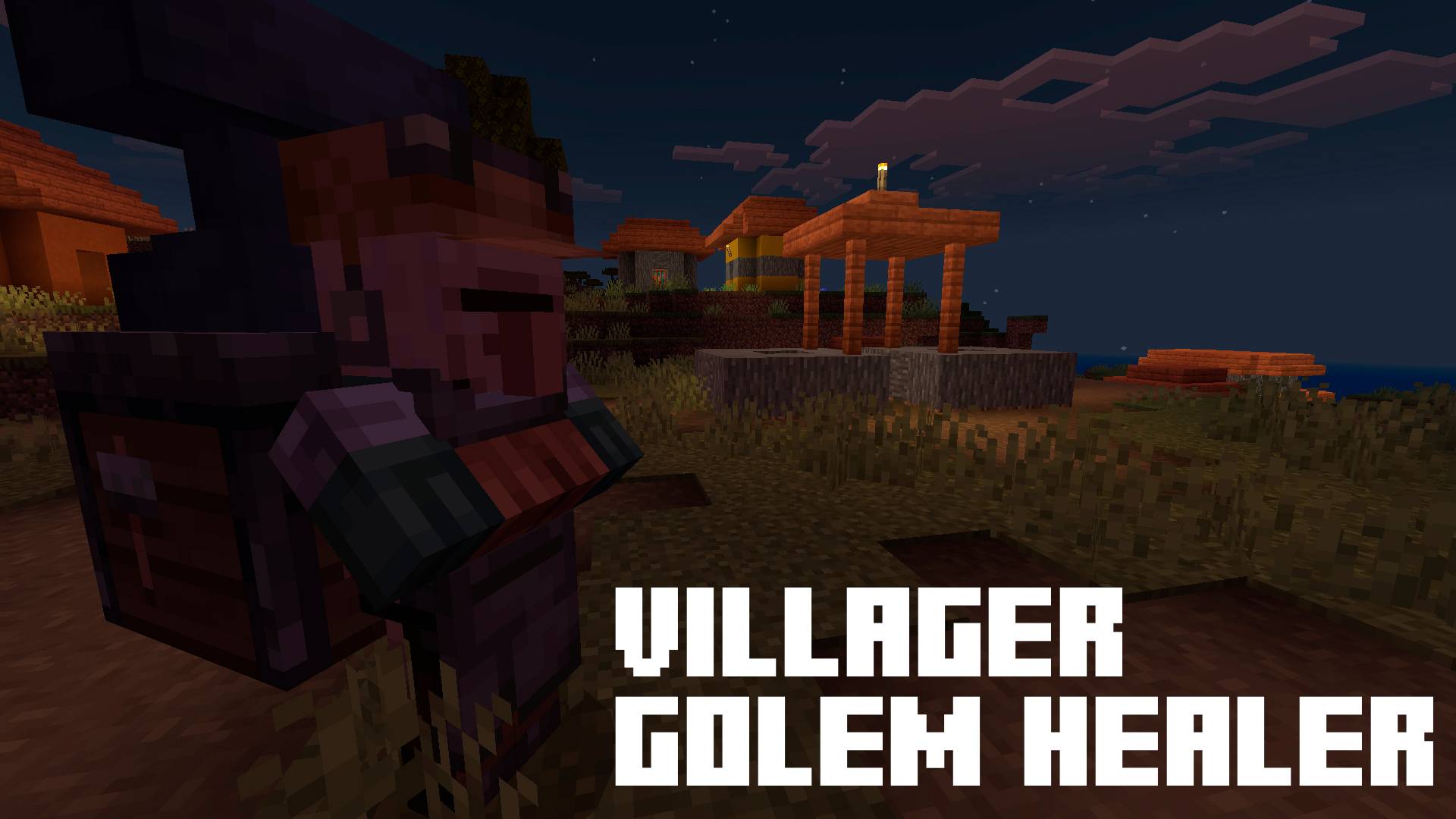 Villager Golem Healer Addon