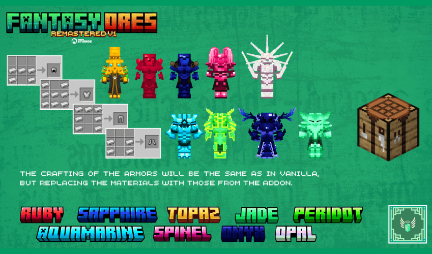 Fantasy Ores Addon