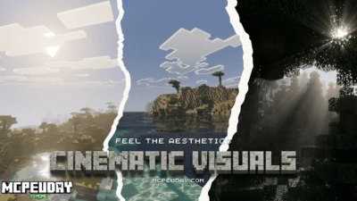 Cinematic Visuals Shader (26.x, 1.21) – MCPE/Bedrock Shader