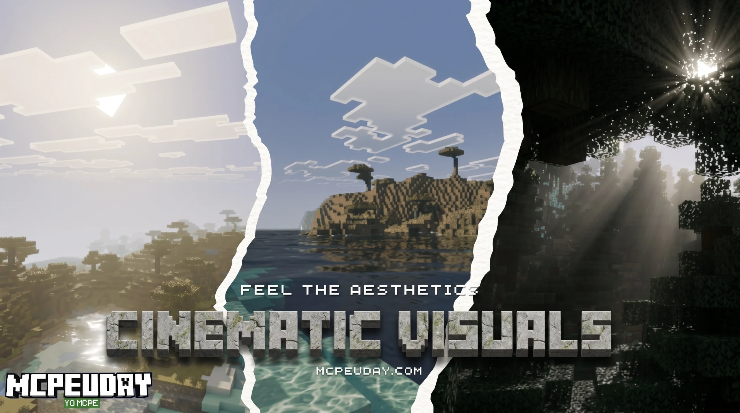 Cinematic Visuals Shader (26.x, 1.21) – MCPE/Bedrock Shader