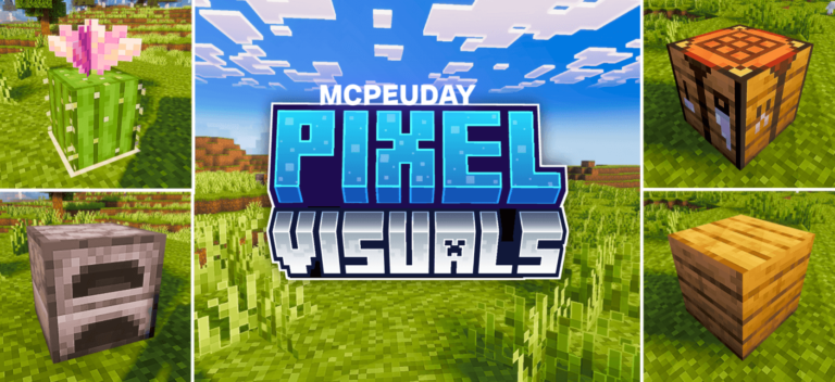 Pixel Edge Visuals Shader For MCPE