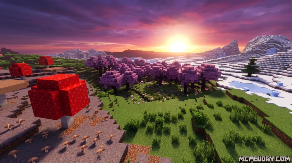Atmos Visuals Shader (26.x, 1.21) – MCPE/Bedrock Shader