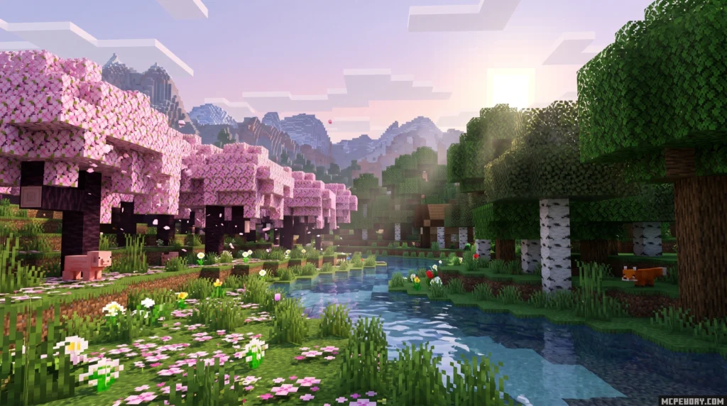 Zen Visuals Shader (26.x, 1.21) – MCPE/Bedrock Shader