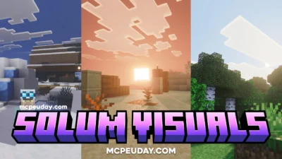 Solum Visuals Shader (26.x, 1.21) – MCPE/Bedrock Shader