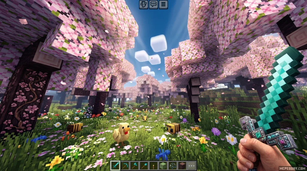 Newb X Soleil Shaderย (26.x, 1.21) โ MCPE/Bedrock Shader