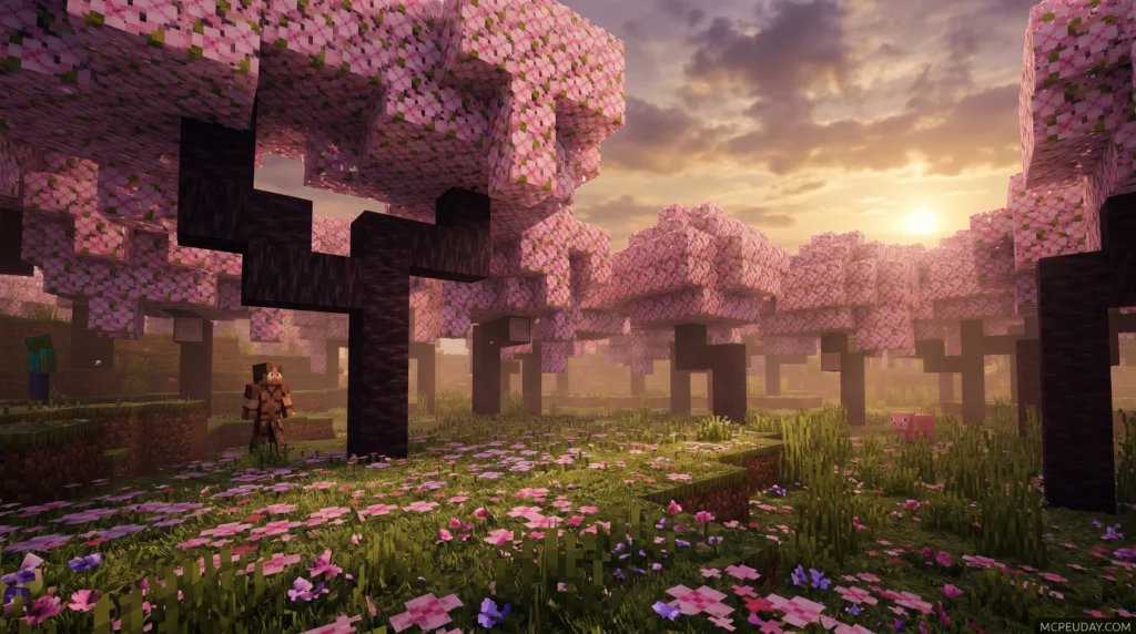 Newb X Calm Vibes Shader (26.x, 1.21) – MCPE/Bedrock Shader