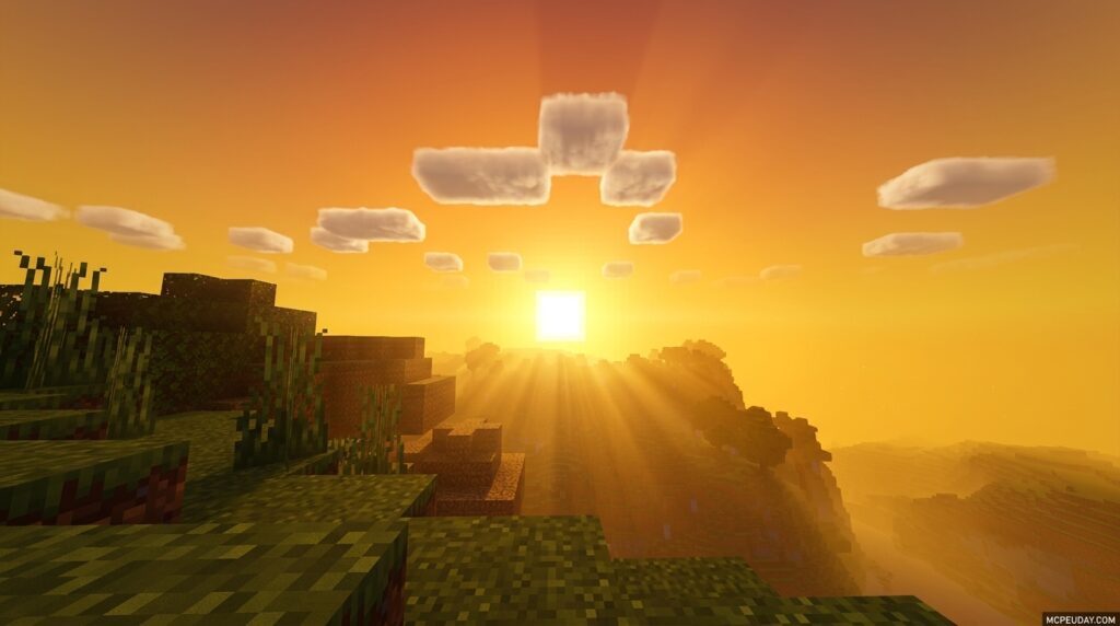 Newb X Calm Vibes Shader (26.x, 1.21) – MCPE/Bedrock Shader