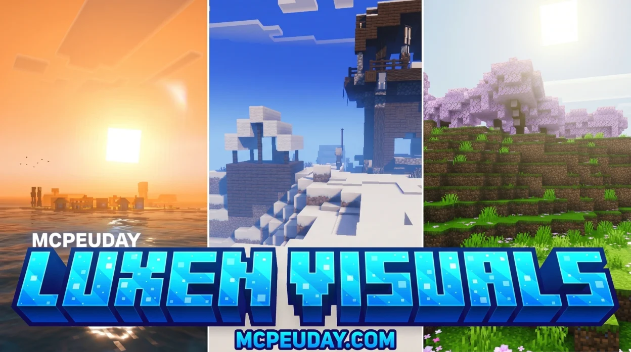 Luxen Visuals Shader (26.x, 1.21) – MCPE/Bedrock Shader