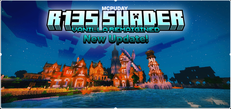 R135 Vimagined Shader for MCPE