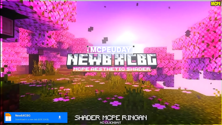 Newb X CBG Shader For MCPE