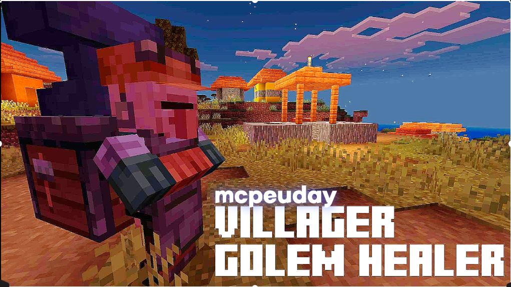 Villager Golem Healer Addon