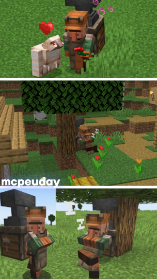 Villager Golem Healer Addon 