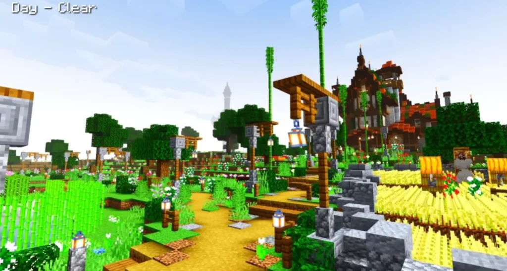 Hysteria Shader for MCPE 1.21+ (Bedrock Edition) – Download Now