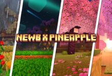 NEWB X PINEAPPLE Shader MCPE 1.21+