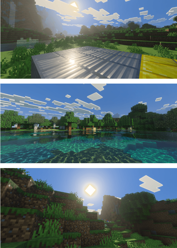 Ultra Vibrant Visuals Shader for Minecraft Ultra Vibrant Visuals Shader for Minecraft