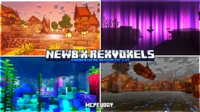 NEWB x REXVOXELS Shader for Minecraft PE (MCPE 1.21+)