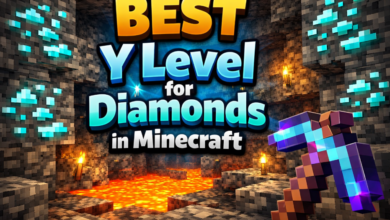 Best Y Level for Diamonds in Minecraft