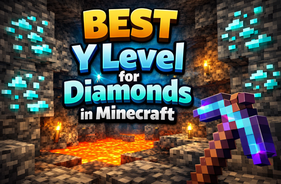 Best Y Level for Diamonds in Minecraft