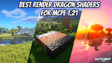 Best Render Dragon Shaders for MCPE 1.21