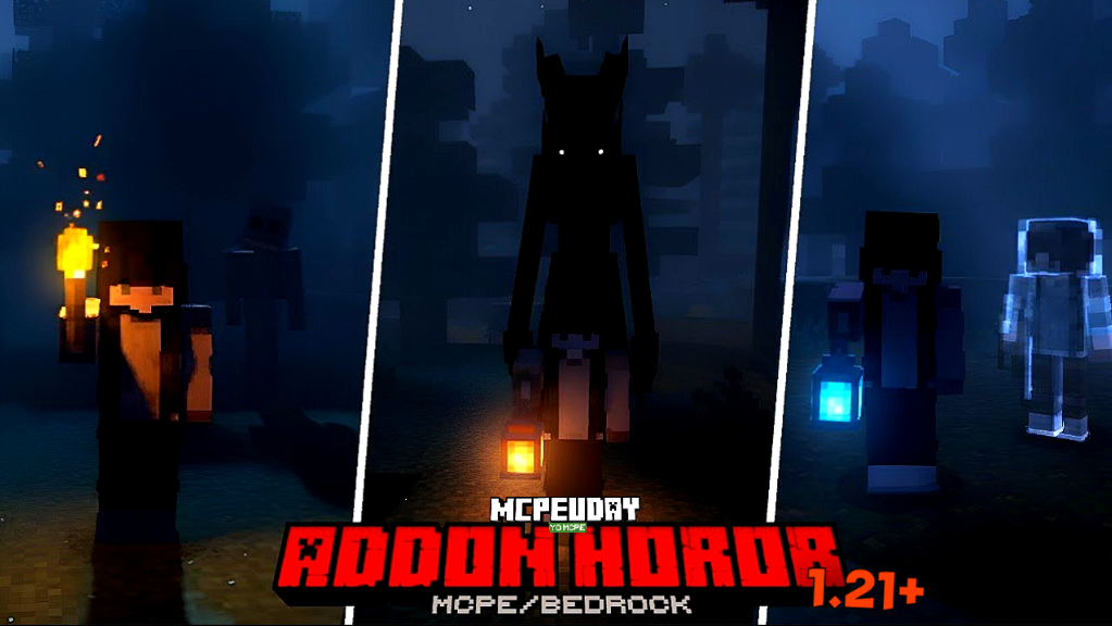 5 Best Horror Addons For MCPE (1.21+)