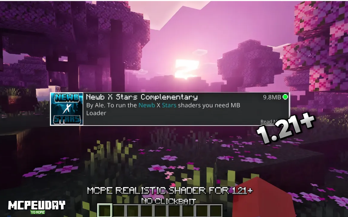 Newb X Stars Complementary Reimagined Android Shader