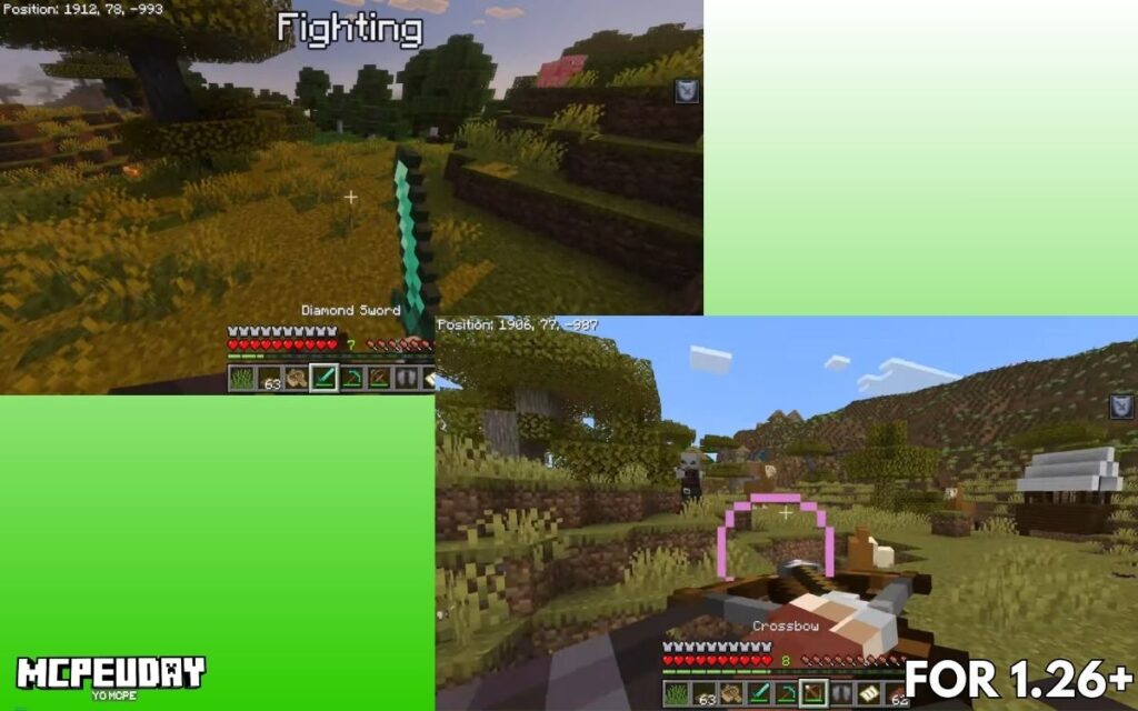 Dynamic First Person Model Addon Screenshots:-