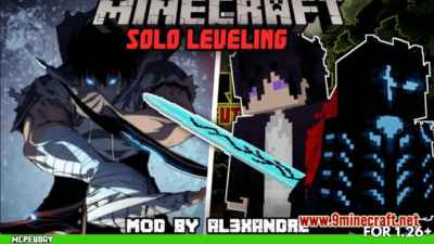 Solo Leveling Map + Addon (1.21, 1.20) for MCPE – RPG Anime Mod