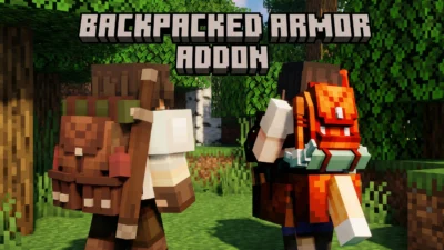 Backpacked Armor Addon (26.x, 1.21) – MCPE/Bedrock Mod