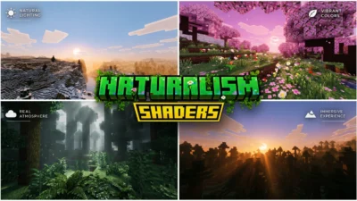 Naturalism Shader (26.x, 1.21) – MCPE/Bedrock Shader