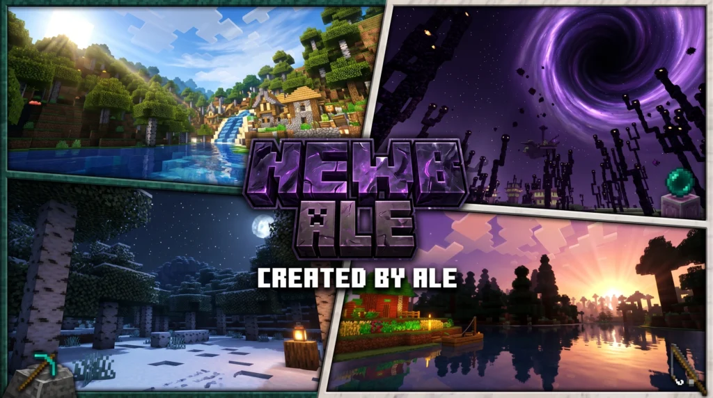 Newb X Ale Renewed Shader (26.x, 1.21) – MCPE/Bedrock Shader