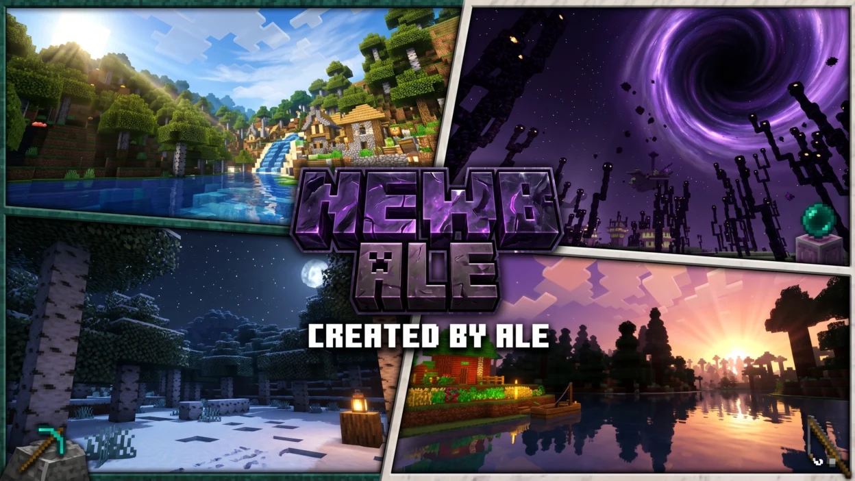 Newb X Ale Renewed Shader (26.x, 1.21) – MCPE/Bedrock Shader