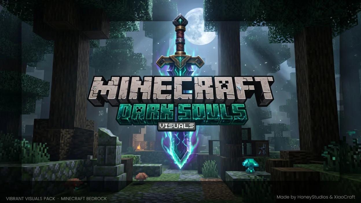 Dark Souls Visuals Texture Pack (26.x, 1.21) – MCPE/Bedrock Texture Pack