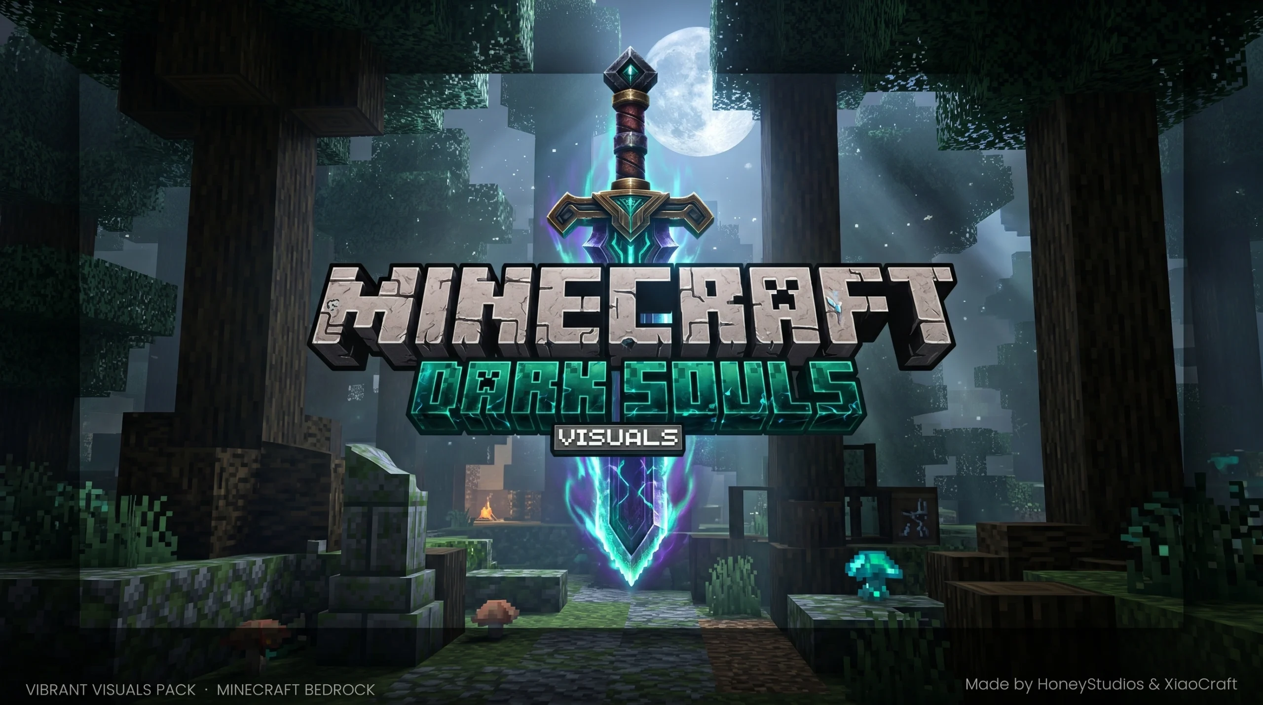 Dark Souls Visuals Texture Pack (26.x, 1.21) – MCPE/Bedrock Texture Pack