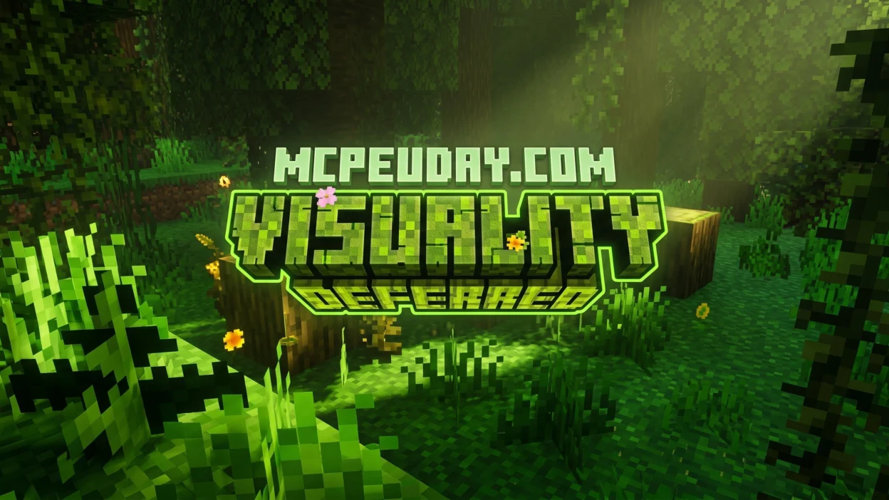 Visuality Deferred Shader (26.x, 1.21) – MCPE/Bedrock Shader